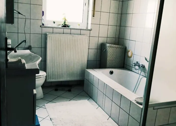 76 Qm Whg Im Eg Haus-wohlfuehloase Vor Der Haustuer Daire *